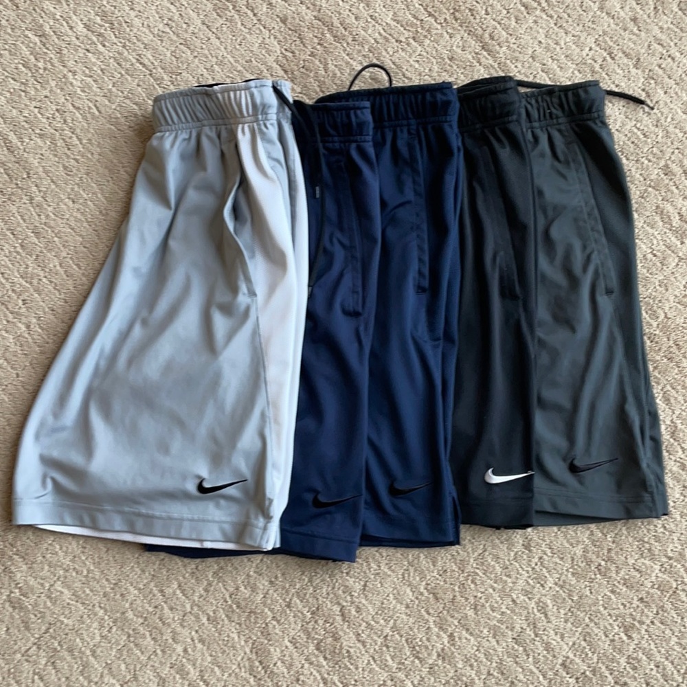 Nike dri fit men’s shorts set of 5
